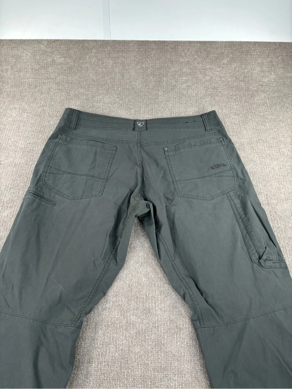 Kuhl Revolvr Pants Mens 38x30 Gray Performance Stretch Hiking Outdoor Patina